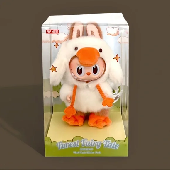 Pop Mart The Monsters Labubu Forest Fairy Tale Duck Pendant China Exclusive - Picture 3 of 16
